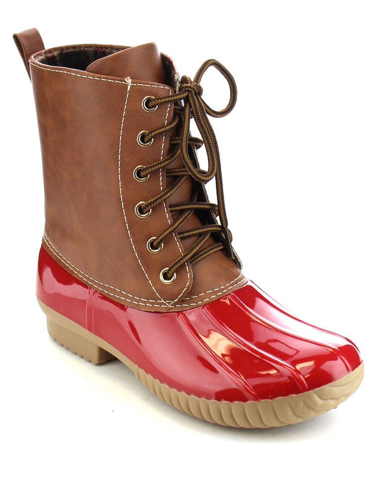 womens wide duck boots