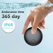 Air Tracker, Bluetooth Tracker Tag-4 Pack, Item Finder Works with Find My App (iOS Only), Smart Tag for Keys/Luggage/Wallets, Replaceable Battery, IP68 Waterproof, Worldwide Tracking, FCC Approved