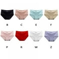 thumbnail image 2 of 8-Pack Womens Seamless Panties Ice Silk Soft Underwear Plus Size Bikini Panty Breathable Hipster Stretch Underpants, 2 of 10