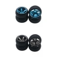 thumbnail image 1 of Neumáticos de goma de 8 piezas para accesorios de coche 4x4 Crawler Tan azul, 1 of 1