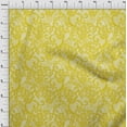 thumbnail image 4 of oneOone Cotton Cambric Lime Fabric Lace Floral Craft Projects Decor Fabric Printed By The Yard 42 Inch Wide, 4 of 6