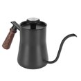 thumbnail image 2 of 650ml Hanging Ear Hand Coffee Pot Stainless Steel Drip Type Coffeeware Tool with ThermometerBlack, 2 of 22