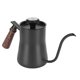 thumbnail image 2 of Cafetera de mano con oreja colgante de 650 ml, herramienta de café tipo goteo de acero inoxidable con termómetro negro, 2 of 5
