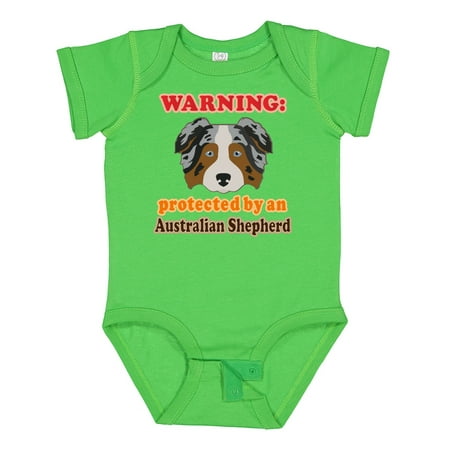 

Inktastic Australian Shepherd Dog Funny Gift Gift Baby Boy or Baby Girl Bodysuit