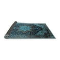 thumbnail image 2 of Ahgly Company Indoor Rectangle Oriental Light Blue Industrial Area Rugs, 2' x 5', 2 of 4