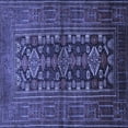 thumbnail image 1 of Ahgly Company Indoor Square Persian Blue Traditional Area Rugs, 8' Square, 1 of 4