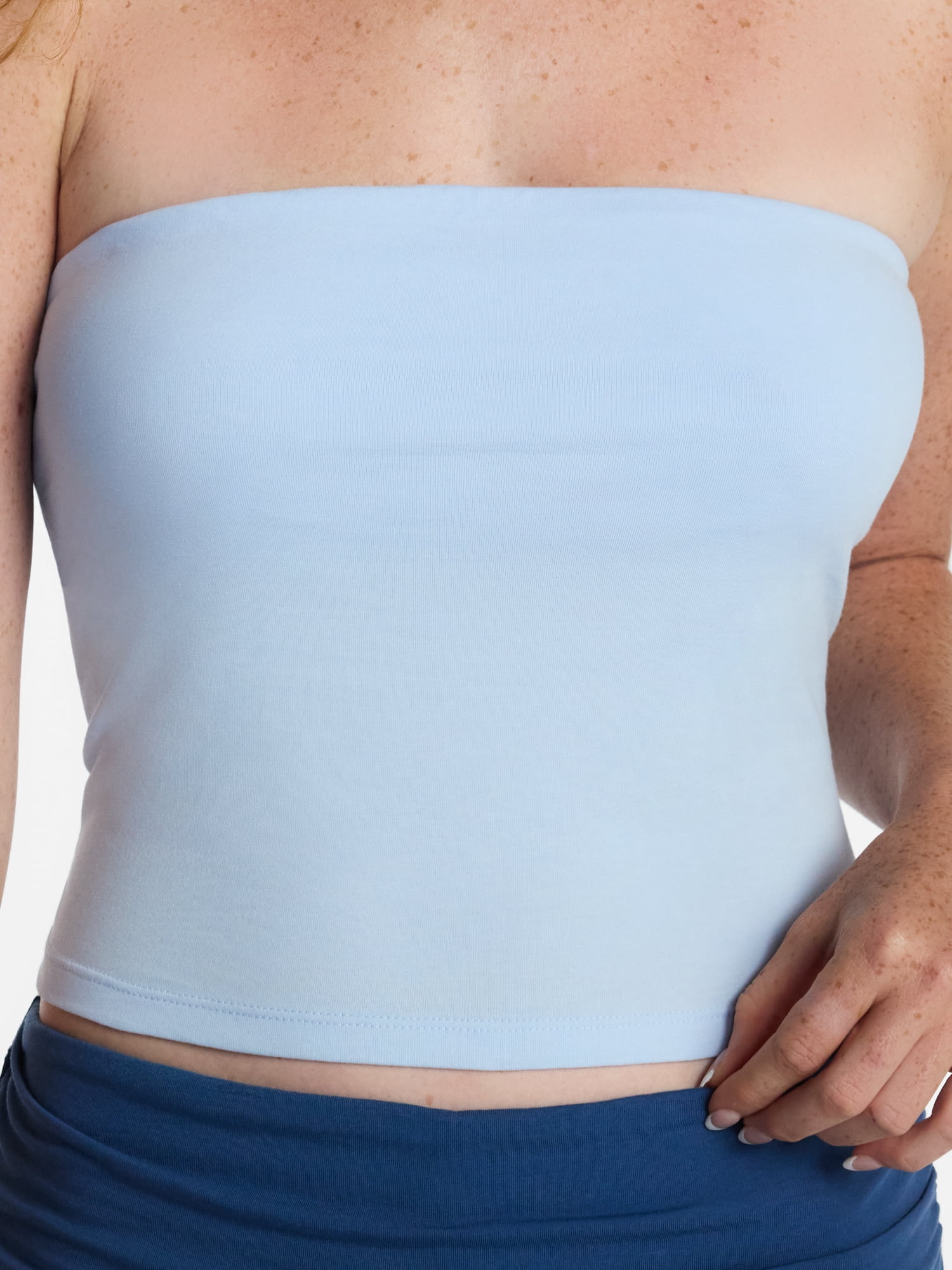 No Boundaries Cloud Core Sleepwear Tube Top, Women's XXS-3X