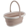 thumbnail image 1 of Collapsible Mop Bucket, Large Capacity, Portable Handle, Sturdy PP, Multifunction Car Wash Bucket with Collapsible Design for Easy Storage, Suitable for Home Bathroom Patio Use, 1 of 7