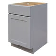 thumbnail image 2 of Sunny Wood Gsb21-A Grayson 21" Wide Single Door Base Cabinet - Grey, 2 of 7