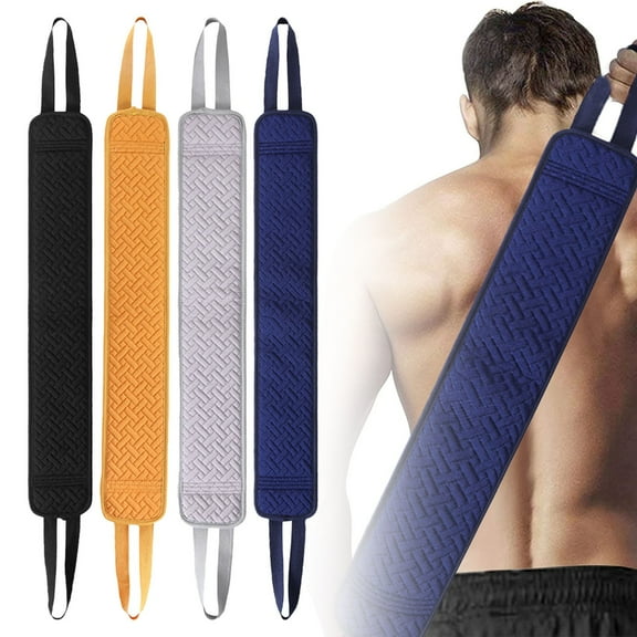 Exfoliating Bath Towel Cozival Exfoliating Back Scrubber Towel, Thick Bath Loofah for Men & Women, Deep Clean Scrubber for Shower, Reusable Body Wash Cloth, Back Scrubber Cloth, G