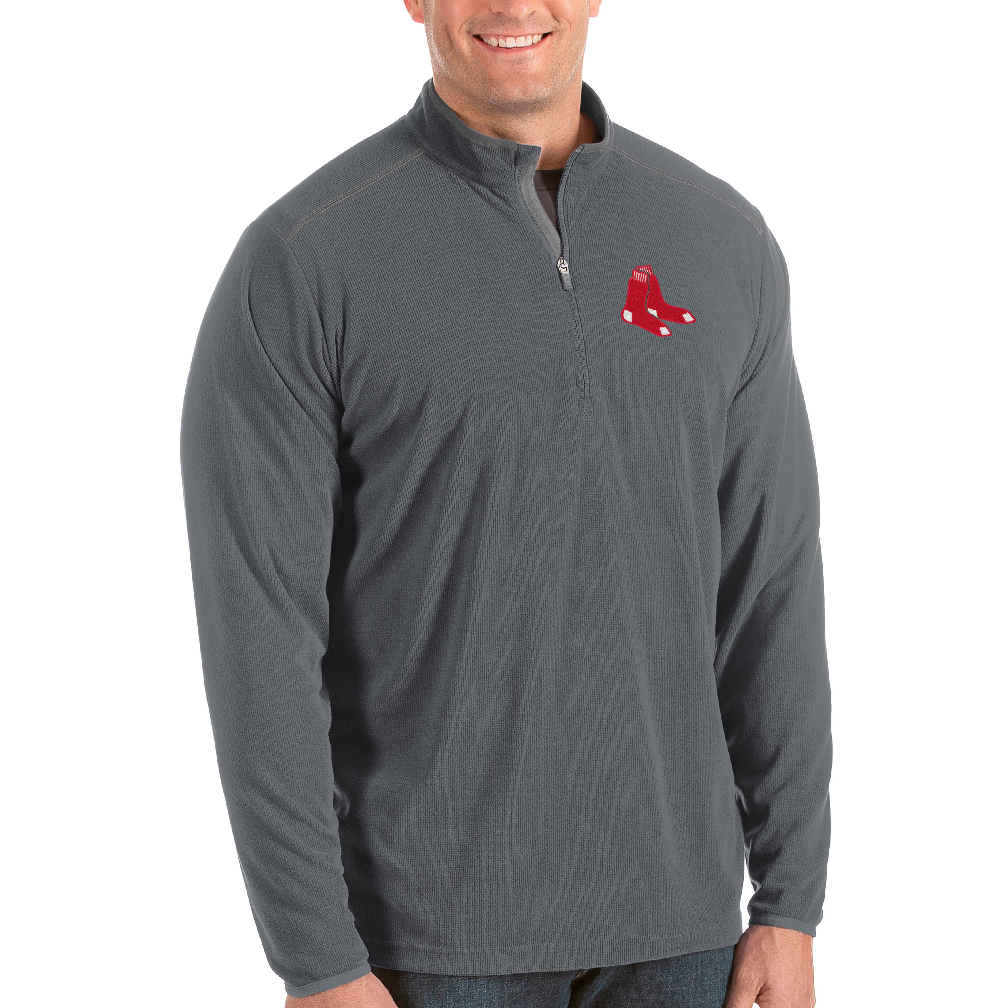 red sox quarter zip pullover