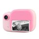 thumbnail image 1 of Cámara para niños con impresión instantánea de 3 pulgadas, cámara para niños, cámara para niños HD, línea USB, pegatina, regalo para niñas y niños de 3 a 12 años, rosa kaili Sencillez, 1 of 5