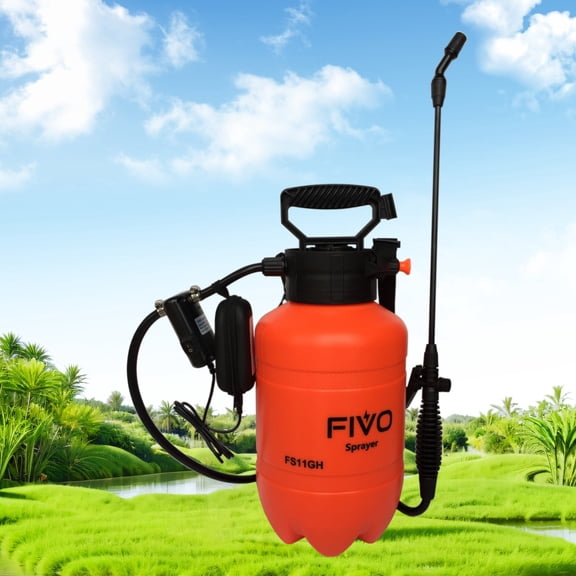 Battery Powered Sprayer 1.35GL with Li-Ion Power Bank for Yard and Garden