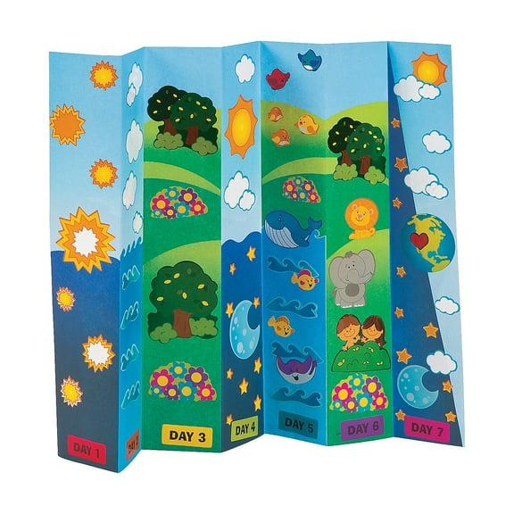 Creation Fold Up Mas - Stationery - 12 Pieces