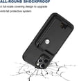 thumbnail image 4 of Étui Portefeuille avec Porte-Cartes, Étui avec Support en PU, Compatible avec iPhone 14 Pro, 4 of 5
