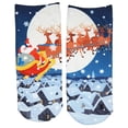 thumbnail image 1 of Calcetines cortos de moda para , calcetín corto de Navidad, transpirable, para niñas, niños y hombres de santa Yinane calcetines de dibujos animados para mujer, 1 of 3