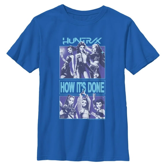 Boys KPop Demon Hunters Huntrix How It's Done T Shirt