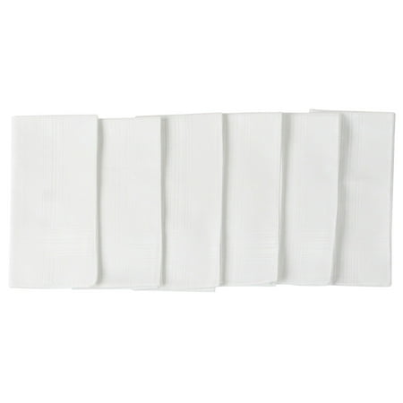 Van Heusen 6-pk. Handkerchiefs One Size White