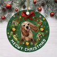 thumbnail image 1 of Navidad divertida decoración Navidad perro patrón colgante árbol de Navidad adornos Wmkox8yii gf6024, 1 of 2