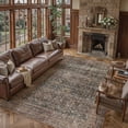 thumbnail image 4 of BERTHMEER 8'x10' Area Rugs for Living Room Bedroom Office Dining Room Farmhouse Kitchen Oriental Rugs Non Slip Vintage Traditional Rugs Carpets,Navy Blue, 4 of 8