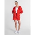 thumbnail image 4 of Athletic Works Women's and Women's Plus Full Zip Fleece Hoodie, Sizes XS-4X, 4 of 7