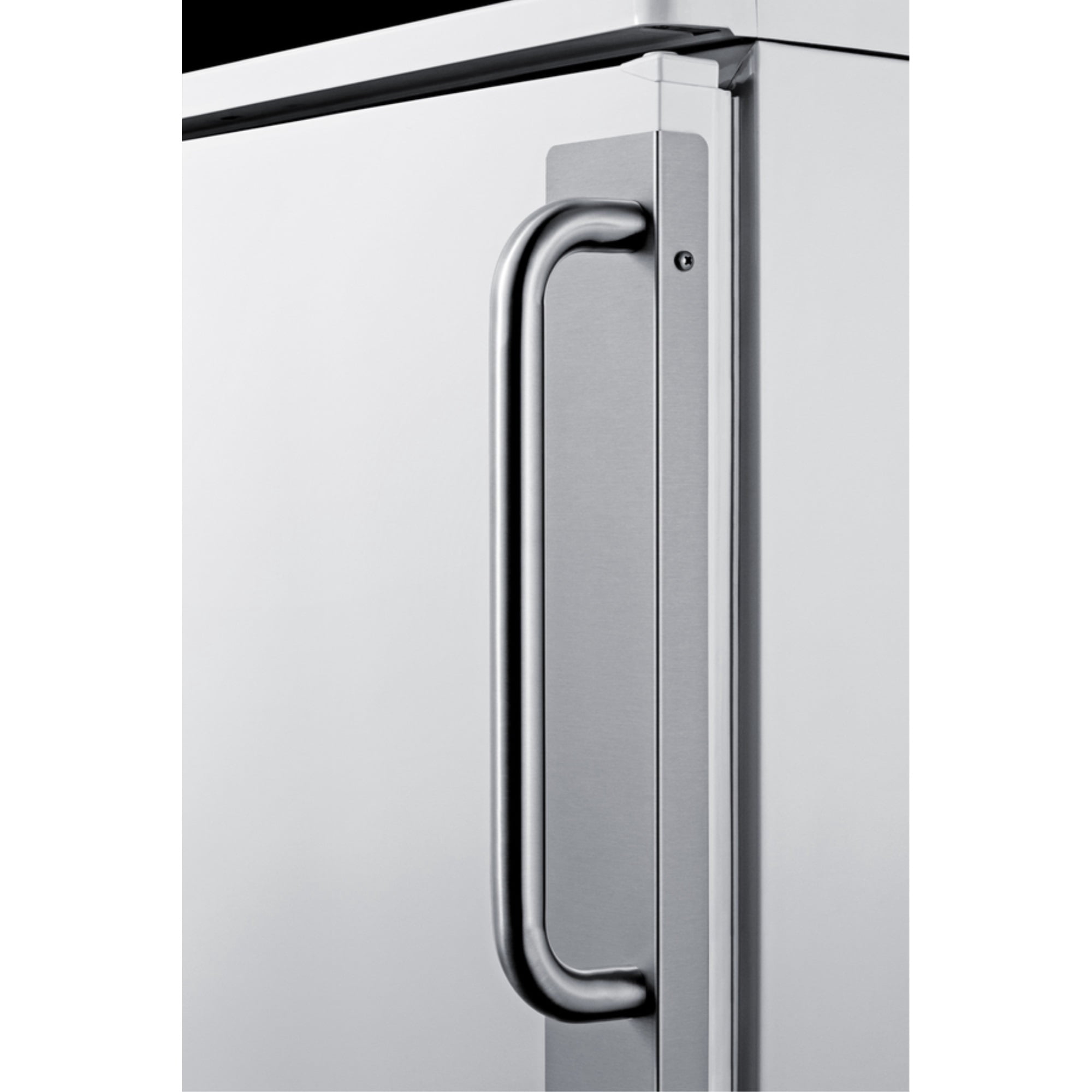 Commercial 5.5 cu.ft. beverage zone all-refrigerator with stainless steel handle
