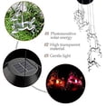 thumbnail image 3 of Deer Solar Wind Chimes,Color Changing Colorful LED Solar Hanging Lights,IP65 Waterproof Wind Chime for Garden,Patio,Yard,Window,Outdoor Decorations Birthday Gifts for Women Mom Grandma, 3 of 6
