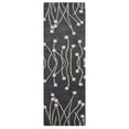 thumbnail image 2 of Rugsotic Carpets Hand Tufted Wool 2'6''x10' Floral Runner Area Rug Grey White K00509, 2 of 5