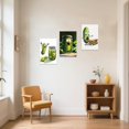 thumbnail image 4 of ZHONGYUTONG 3 Pieces Funny Kitchen Wall Art Picture Frame Whimsical Pickle Canvas Prints Food Posters Humorous Vegetable Fruit Painting Dining Room Decor (11.00" x 14.00" x 3PCS), 4 of 5