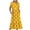 Yellow summer dresses, variant on pimelu Dresses for Women Cocktail Dresses for Women Pleated Swing Loose Pocket A Line Beach Long Dress Summer Casual Dot Print Short Sleeve Crewneck Women Maxi Sundresses