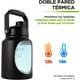 thumbnail image 3 of Termo de Acero Inoxidable Hikeo XXL Doble Pared de Aislamiento Térmico 3.78L, 3 of 8