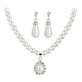 thumbnail image 2 of Fiudx Elegante Conjunto de Joyas, Collar de Perlas con Mensaje Sincero, Pendientes de Perlas de Cadena Duraderas, Caja de Regalo de Lujo Incluida, Regalo de San Valentín, Perfecto para Mujeres, Gesto, 2 of 6