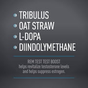 Core Active REM TEST P.M. Testosterone Boost - Sleep Aid and Relaxation for Optimal Rejuvenation - Enhance Muscle Recovery - Increase Lean Muscle Growth for Men - 90 Capsules