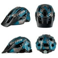 thumbnail image 3 of Lightweight Bat Fox Mtb Cycling Helmet - Adjustable Road Bicycle Helmet for Aerodynamic Riding Safety, 3 of 5