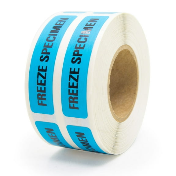 FREEZE SPECIMEN Medical Labels