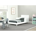 thumbnail image 6 of Delta Children Dreamer Toddler Bed (Choose from Dinosaur or Rainbow Headboard Stickers), Bianca White, 6 of 16
