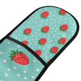 thumbnail image 4 of Yayeee Double Oven Mitt Kitchen Heat Resistant Baking 35" x7" Quilted Glove, Strawberry Pattern, 4 of 6