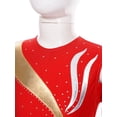 thumbnail image 5 of iiniim Kids Girls Sleeveless Gymnastics Ballet Dance Leotard Unitard Ballerina Jumpsuit A Red 14, 5 of 7