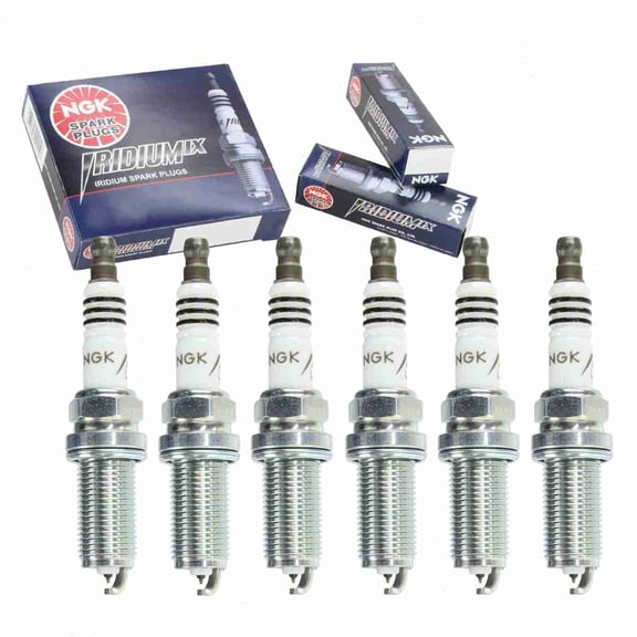 6 pc NGK 4469 Iridium IX Spark Plugs for 4703 5343 5617 7975 9609 BY481-LFR5A FR8MII33X IKH16 IKH16TT MZ602090 VKH16 XP5325 XP5325DP2 Ignition Wire Secondary Fits select: 2009-2018 TOYOTA RAV4