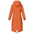 thumbnail image 6 of Noric Women's Water-Resistant Hooded Windbreaker Jacket Casual with Pockets for Outdoor Hiking Travel Outerwear Jackets, 6 of 7