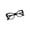 Black, variant on FEISEDY Womens Cateye Glasses Frame Printed Eyewear Clear Lenses Eyeglasses B2441