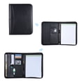 thumbnail image 5 of Tomshine Multifunctional Professional Business Portfolio Padfolio Folder Document Case Organizer A4 PU Leather Zippered Closure with Business Holder Memo Note Pad, 5 of 7