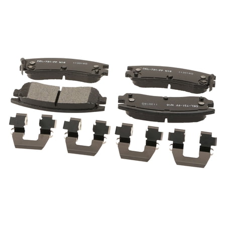 ACDelco Gold Semi-Metallic Brake Pad Set  w/ Hardware