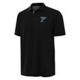 thumbnail image 2 of Men's Antigua Black St. Louis Blues Era Polo, 2 of 3