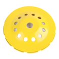 thumbnail image 2 of Grinding Disc,115/125/180mm Diamond Double Row Diamond Grinding Disc Angle Grinder Highly Versatile, 2 of 12