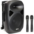 thumbnail image 1 of LyxPro 12'' Active PA Rechargeable Battery Loudspeaker, Bluetooth, MP3, USB - Black, 1 of 9