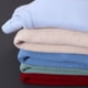 thumbnail image 5 of Suéter de lana para hombre, ropa de otoño e invierno, suéter de cachemira de visón, jersey de punto de grano de arroz de color sólido, talla grande, holgado, informal, 5 of 5