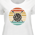 thumbnail image 4 of Inktastic Knitting Club Yarn Gift for Knitter Women's Plus Size T-Shirt, 4 of 5