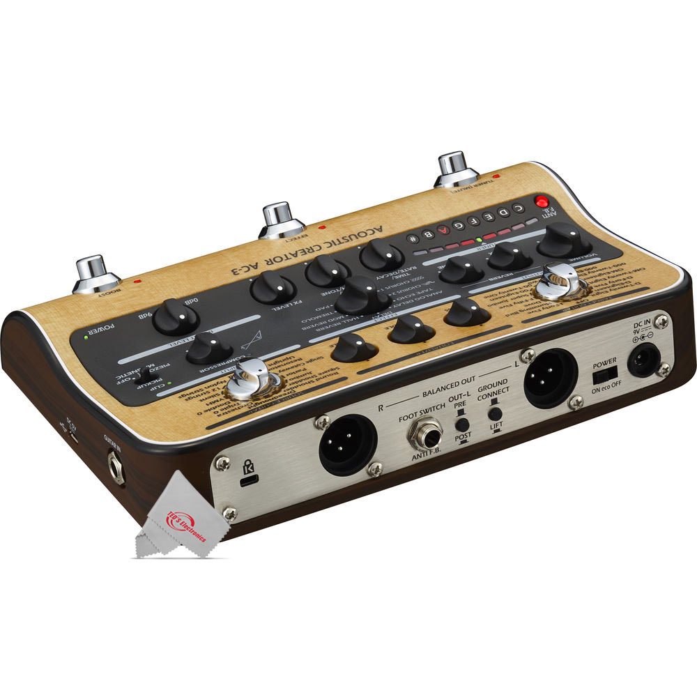 Zoom ZOOM-ZAC3-NM Acoustic Creator Multi-Effects Pedal