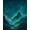 Blue, Pattern 4, variant on ODIKA 8'x10' Washable Area Rug Durable, Non-Slip Blue Deep Oceanic Celestial Fish Design Starry Night Sky Motif with Ethereal Forest for Living Room, Under Sectional, Family